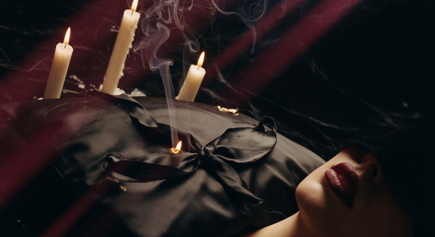 Candele e seta — visuale ispirata a Hellen